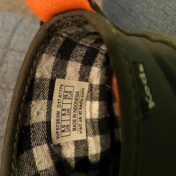 Keds Scout II Duck Ankle Boots Waterproof 8 Womens Olive Green EUC - Picture 4 of 5